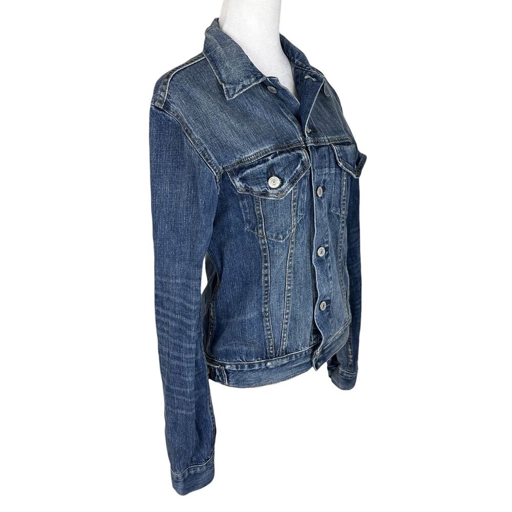 Denim & Supply Ralph Lauren Trucker Jean Jacket Rustic Western Wear Size Small - Picture 3 of 6